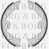 BORG & BECK BBS6331 Brake Shoe Set